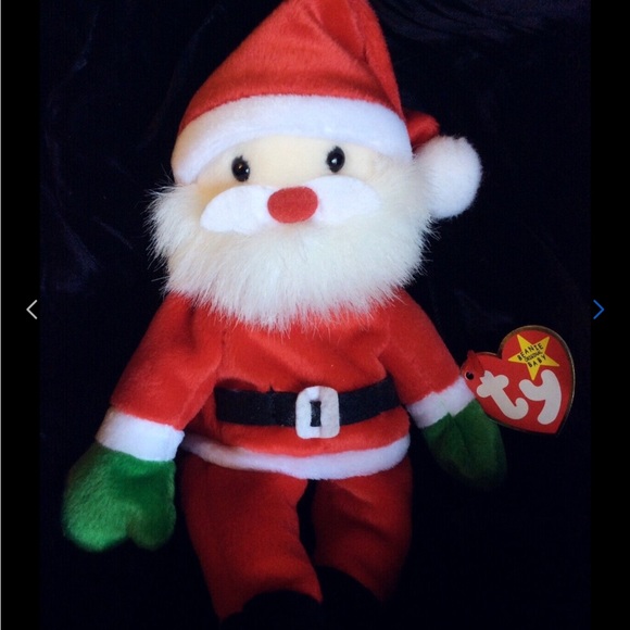 Ty Beanie Baby Santa Plush 1998 retired new small collection - Picture 2 of 6